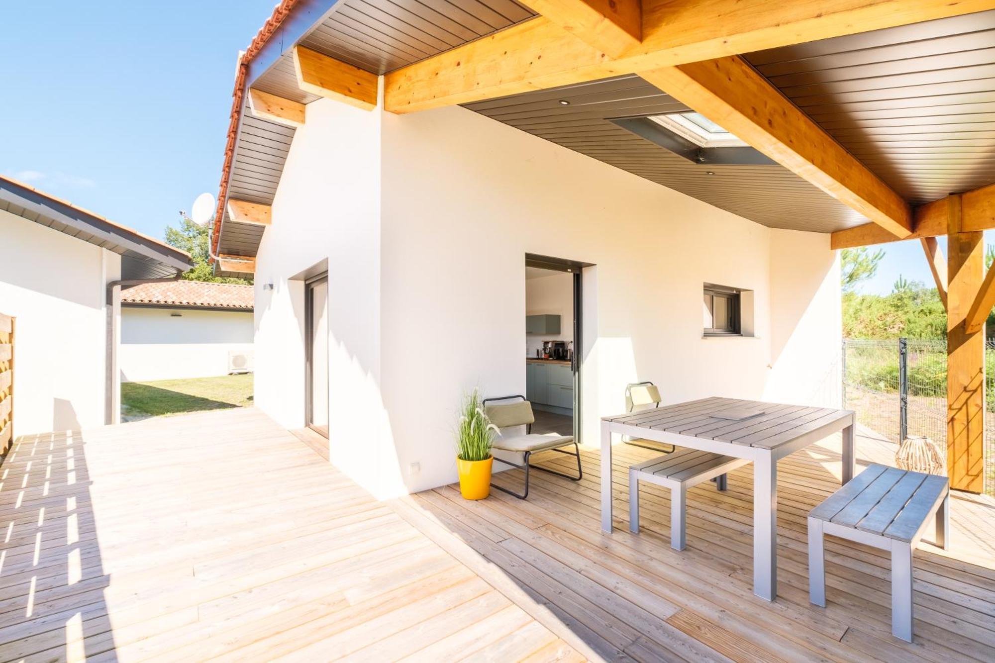 Maisonnette De Charme Au Calme Pontenx-les-Forges Dış mekan fotoğraf